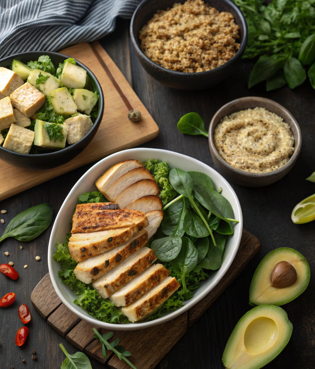 Sund og proteinrig mad til muskelopbygning